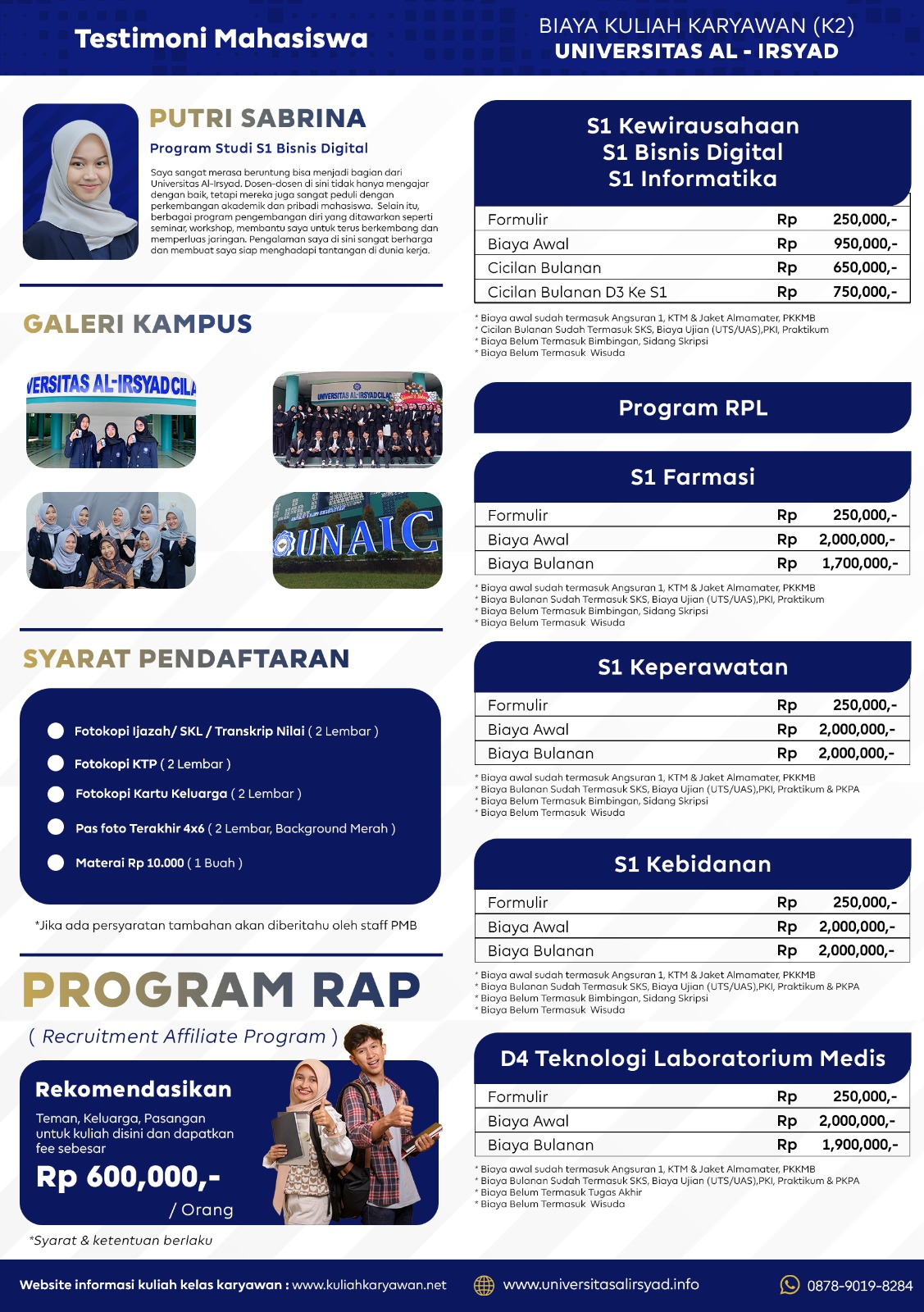 Brosur Belakang